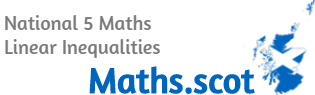 National 5 Maths: Linear Inequalities