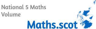 National 5 Maths: Volume